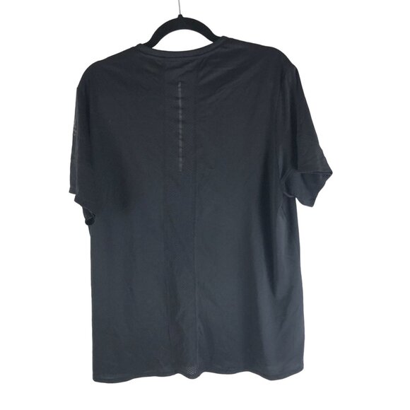 Adidas Mens Primeblue T-Shirt Black Mesh Detail Size XL - Picture 3 of 6